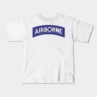 US Army Airborne tab Kids T-Shirt